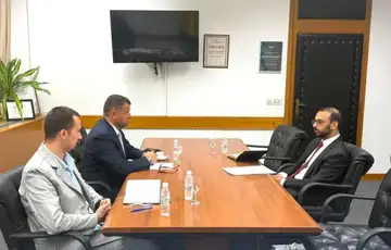 Sevlid Hurtić i ambasador pakistana Shahzad Dastgir Nousherwani