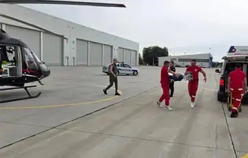 Mup rs helikopter prevezao novorodzence i operisanog pacijenta