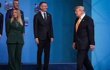 Meloni i Trump u ankari nato samit