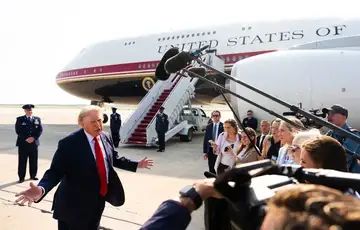 Donald trump Air Force One avion