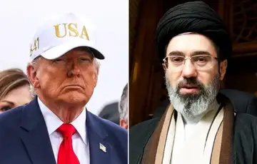 Donald Trump i Mojtaba Khamenei