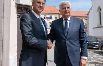 Andrej Plenković i Dragan Čović