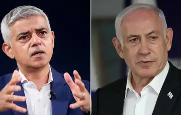 Sadiq Khan i Benjamin Netanyahu