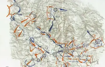 Mapa "Sarajevske operacije"