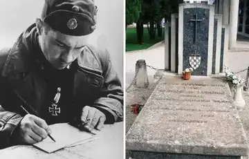 Grob ustaškog zločinca i krvnika Maksa Luburića