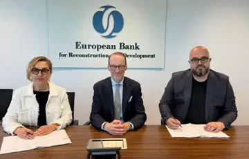 Adnan steta i  direktorica ebrd bih Stela Melnic