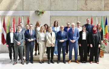 Soreca sa evropskom delegacijom