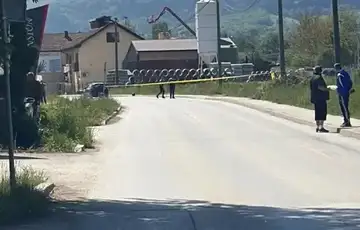 Visoko nesreca motociklista