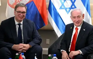 Aleksandar Vučić i Benjamin Netanyahu
