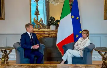 Peter Magyar i Giorgia Meloni