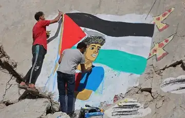 Lamine yamal mura gaza/ Afp