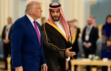 Donald Trump i Mohammed bin Salman Al Saud