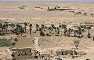 irak baza pustinja