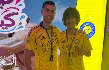 Ronaldo i Abdulmalik Al-Jaber