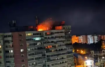 Rumunija ruski dron pogodio zgradu