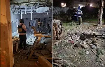 Iran 04 napad na Izrael raketa sa kasetnom bojevom glavom Foto: GP Maljevac