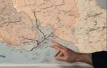 Iran 07 Iranska revolucionarna garda IRGC Cuvajte naftne busotine