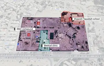 Iran napad Izrael na skolu 03