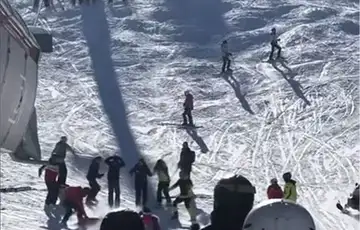 Jahorina 02 Dijete koje je palo sa žičare na Jahorini