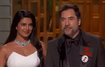 Javier Bardem nosio je i obiljezja kao znak podrske Palestini