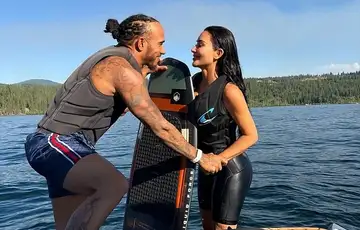 Lewis Hamilton Kim Kardashian