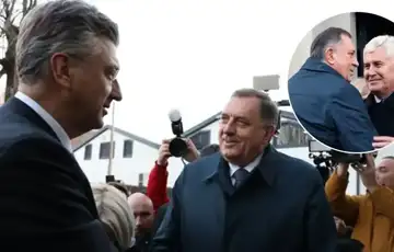 Milorad Dodik Dragan Covic Andrej Plenkovic