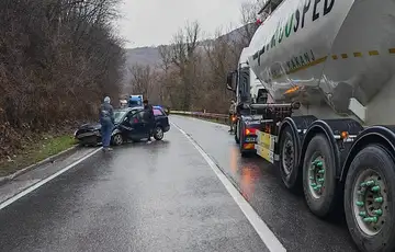 saobraćajna nesreća Mjesto nesrece kod Zenice