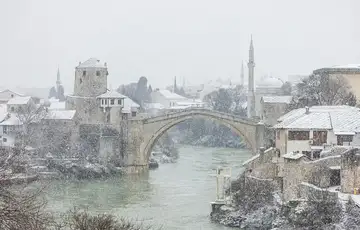 Mostar snijeg 2026 Denis Kapetanović/PIXSELL