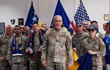 NATO Stab Sarajevo na simpatican nacin najavio duel Bi H i SAD