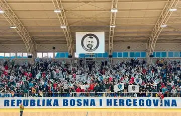 Navijaci Sloge na utakmici protiv Rame MNK SLOGA WWIN Gornji Vakuf Uskoplje