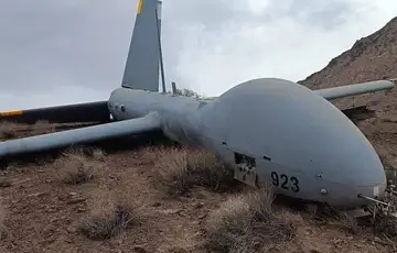 Oboreni dron Hermes 900 I Ran