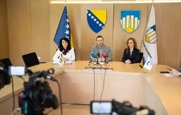 semir efrndic Opcina Novi Grad Sarajevo Potpisan sporazum za izgradnju pumpne stanice za rješavanje vodosnabdijevanja u Briješću