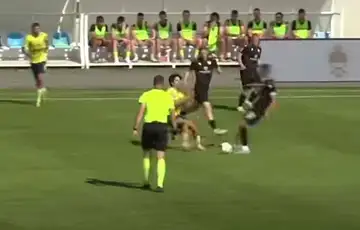 HŠK Posušje FK Rudar Prijedor Zvonimir Begić  Start zbog kojeg je Begić isključen  Pogledajte novu lakrdiju u bh nogomet