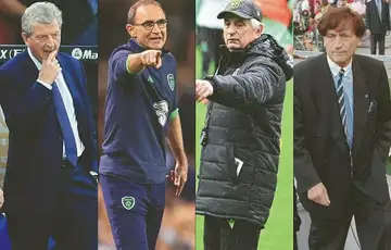 Roy Hodgson Martin O Neill Vahid Halilhodzic i Raymond Goethals