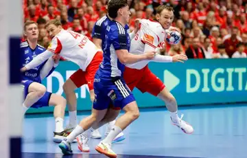 Rukomet danska island Foto: EHF Euro