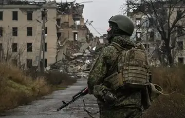 Ruski vojnik u Pokrovsku