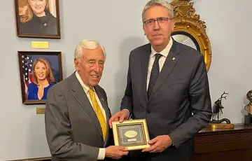 Samir Avdic sad kongresman  Steny Hoyer