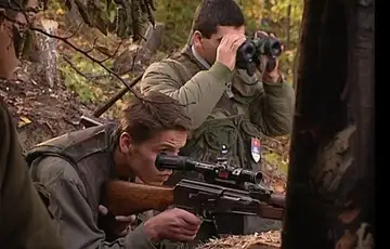 Sarajevo safari Položaji srpskih snajperista kod Vogošće 1992. godine (Screenshot: Youtube)