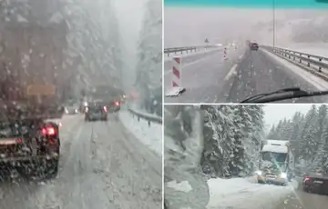 Snijeg bih 26 03 2026 izazvao kolaps u saobracaju sirom Bi H