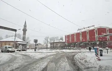 Snijeg velika kladusa usk 03 2026 Foto: Radio Velika Kladuša