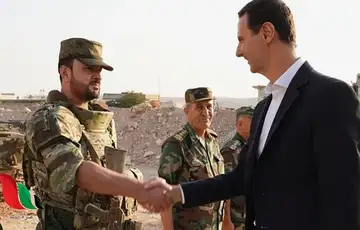 Suhail al Hassan i Bashar al Assad