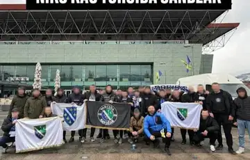 Torcida Sandzak ne moze bez svojih Zmajeva stigli u Zenicu