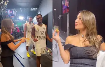 Euroliga Real Madrid Basket Deniz Aksoy Turska novinarka nudila baklave igracima Reala svi su je odbili pa ih je pojela sama