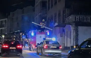 Velika Kladusa pozar u Starom hotelu