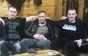 Veljko Belivuk Radoje Zvicer i Petar Lazovic