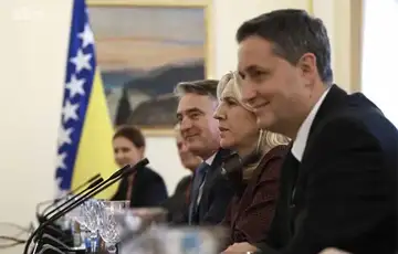 Zeljka Cvijanovic Denis Becirovic Zeljko Komsic