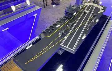 Turska nosac aviona Model nosača aviona Mugem
