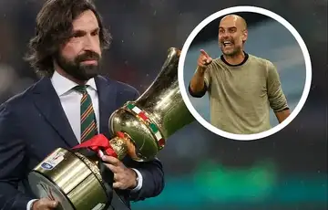 Pep Guardiola Andrea Pirlo