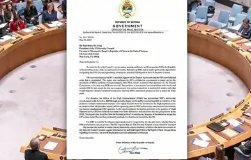 Izvjestaj Vlade RS a poslan Vijecu sigurnosti 1