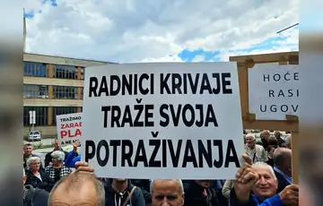 Krivaja protesti radnika